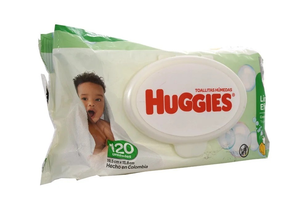 Toallas Húmedas Huggies Active Fresh 120 Unds