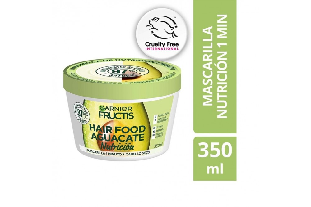 Mascarilla Capilar Garnier Fructis Nutrición Hair Food Aguacate 350 Ml