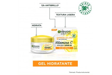 GEL HIDRATANTE SERUM GARNIER SKIN ACTIVE 50 ML