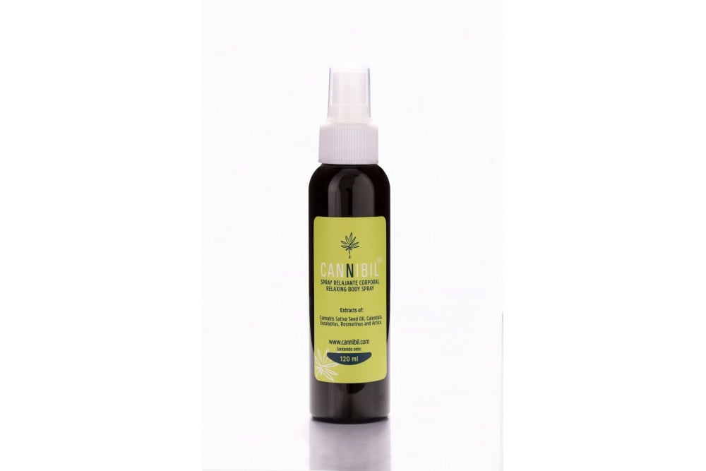 Spray Relajante Corporal Cannibil 120 Ml