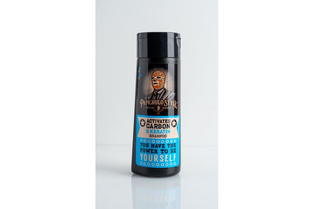 Shampoo Papichulo Style Carbon Activado 200 Ml