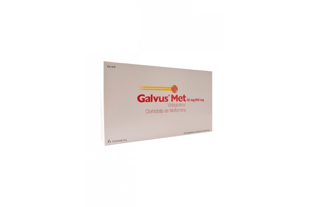 Galvus Met 50/ 850 mg 28 Comprimidos Recubiertos