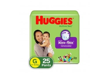 PAÑALES PANT HUGGIES ACTIVE...