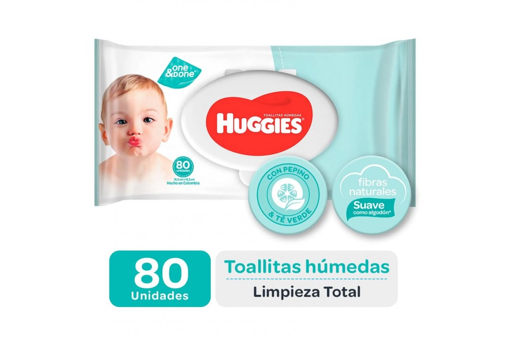 Toallitas Húmedas Huggies 80 Unds