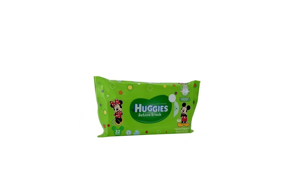 Toallitas Humedas Huggies 32 Unds