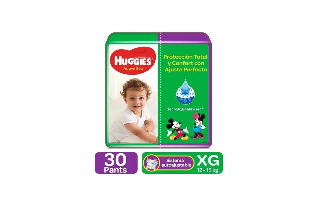 Pants Huggies Ajuste Perfecto Etapa 4 / Xg 30 Unds