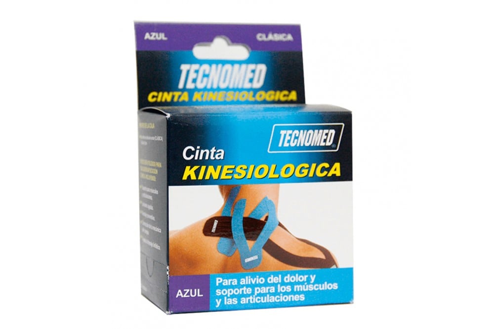 Venda Kinesiologica Tecnomed Azul 5 Metros