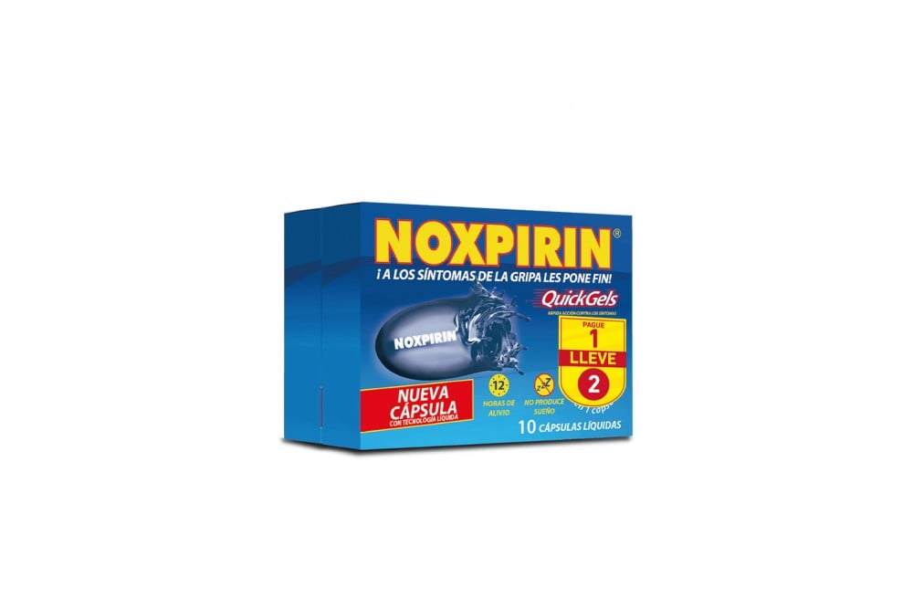 OFERTA NOXPIRIN 30 Mg 10 Cápsulas Blandas