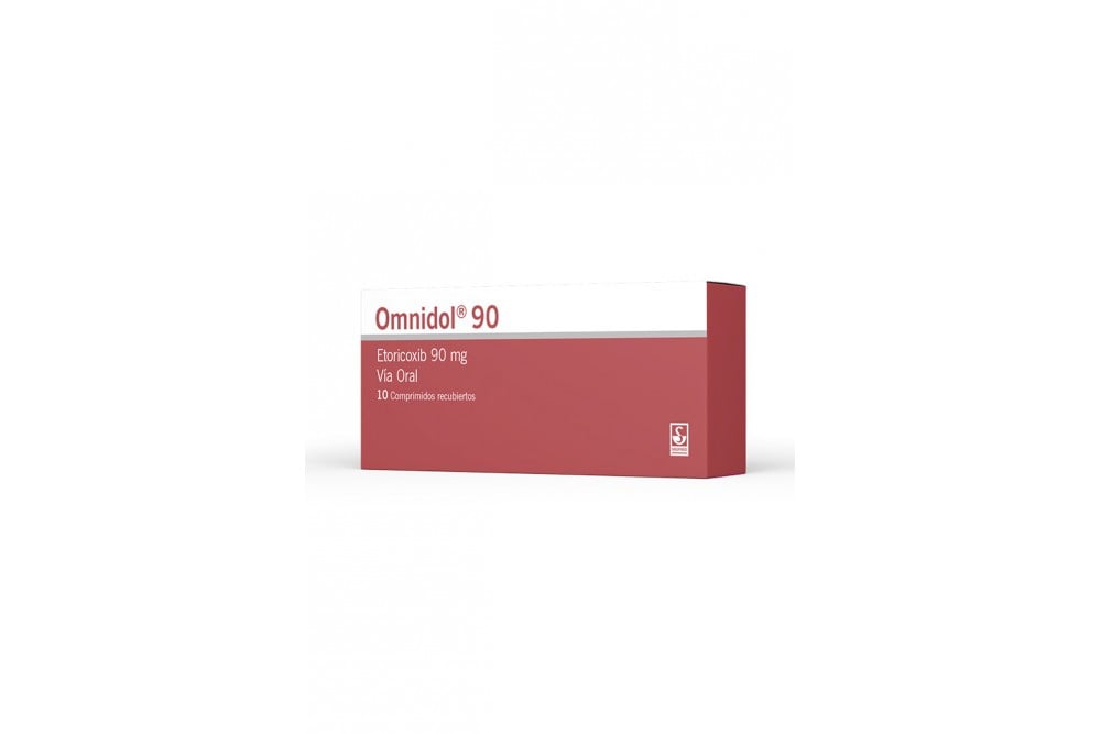 Omnidol 90 mg 10 comprimidos Recubiertos