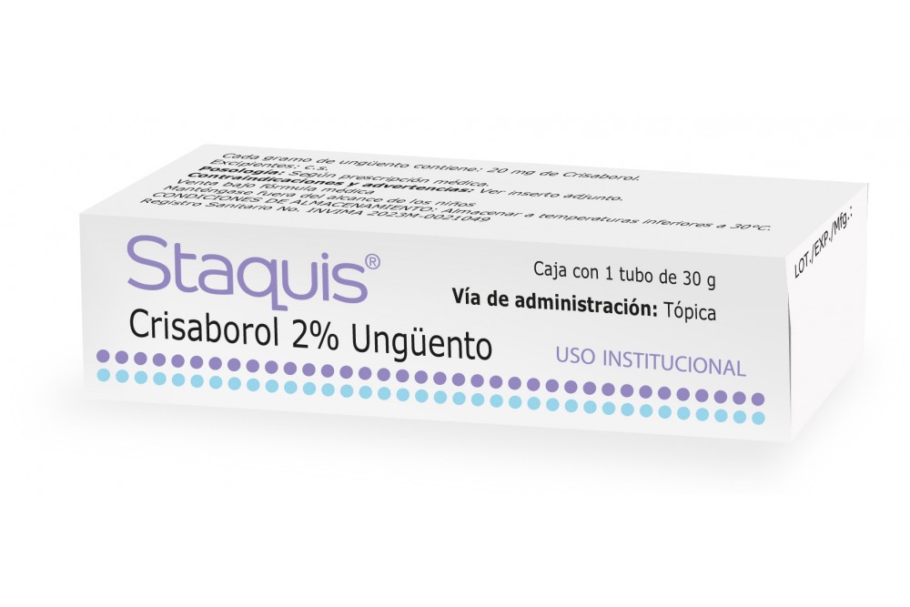 STAQUIS 2% UNGUENTO 30 G