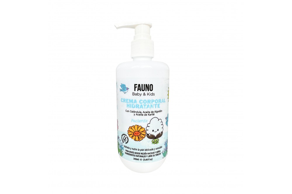 Crema Corporal Hidratante Fauno Baby & Kids 340 Ml