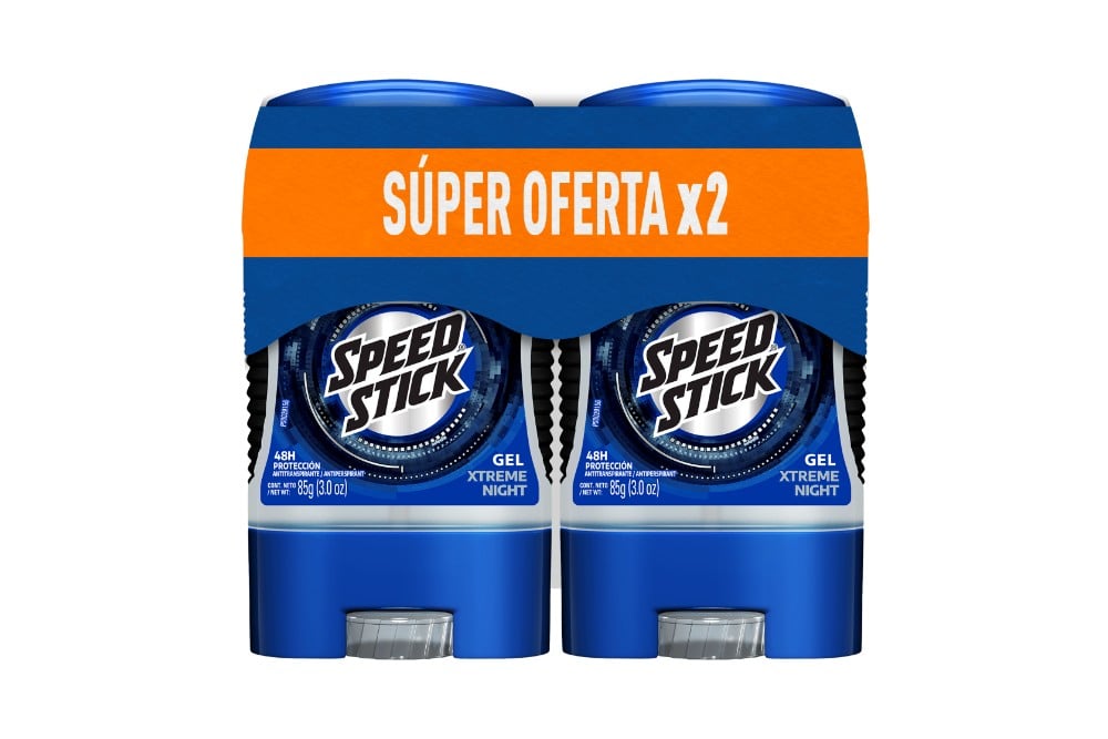 Oferta Gel Antitranspirante Speed Stick 2 Unds 85 G