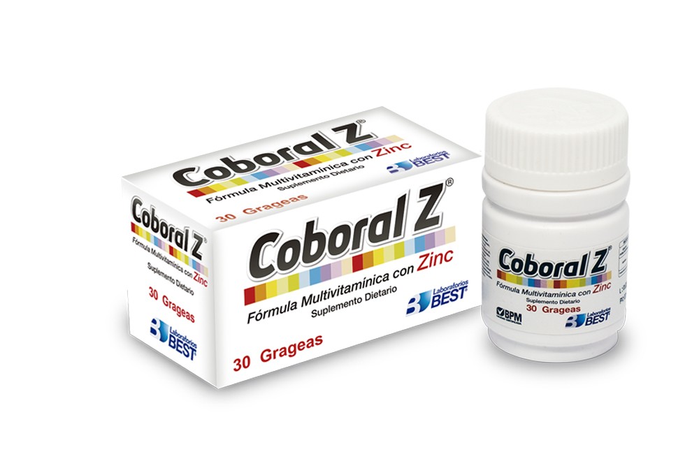 Coboral Z Vitaminas 30 Tabletas