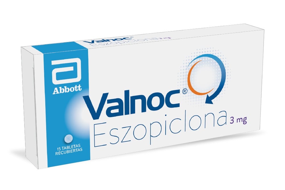 Valnoc 3 Mg 15 Tabletas Recubiertas