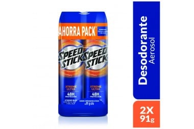 Desodorante Speed Stick Xtreme Ultra 2 Frascos