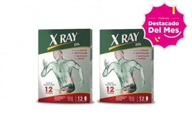 Oferta X Ray Dol 2 Cajas Con 24 Tabletas