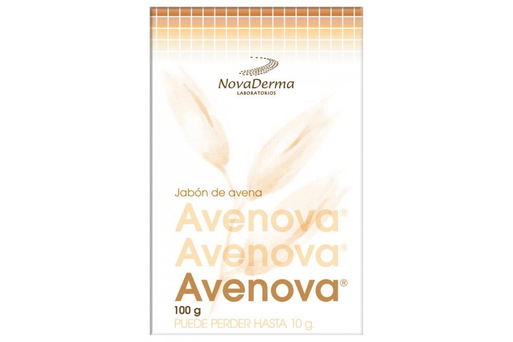 Avenova Caja Con 100 G Jabón De Avena