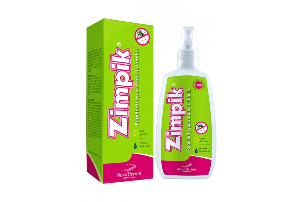 Zimpik Caja Con Spray Con 110 mL - Repelente