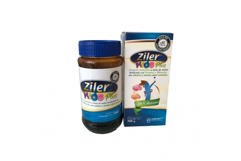 Alimento Semisólido Ziler Kids Plus 300 G