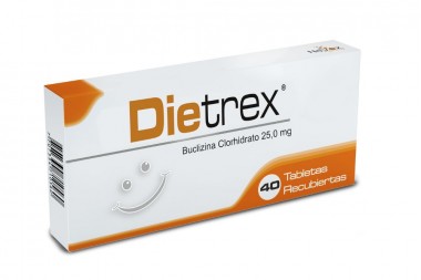 DIETREX 25 MG 40 Tabletas