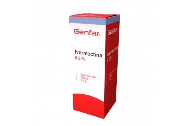 Ivermectina 0,6 % Gotas Caja Con Frasco Con 5 mL