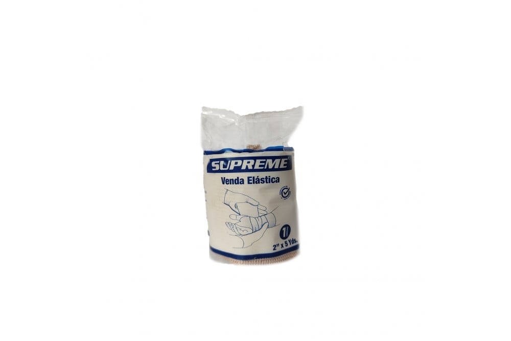 Venda Elastica Supreme 2"X5 Yard Emp 1 Un