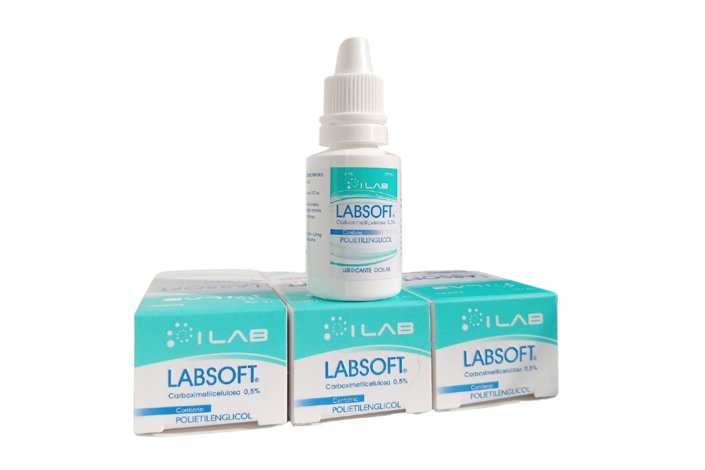 Labsoft Lubricante Visual 0,5 % Caja Con Frasco Con 15 mL