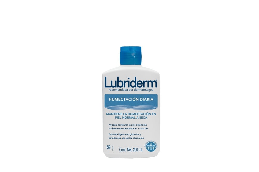 CREMA LUBRIDERM HUMECTACIÓN DIARIA 200 ML