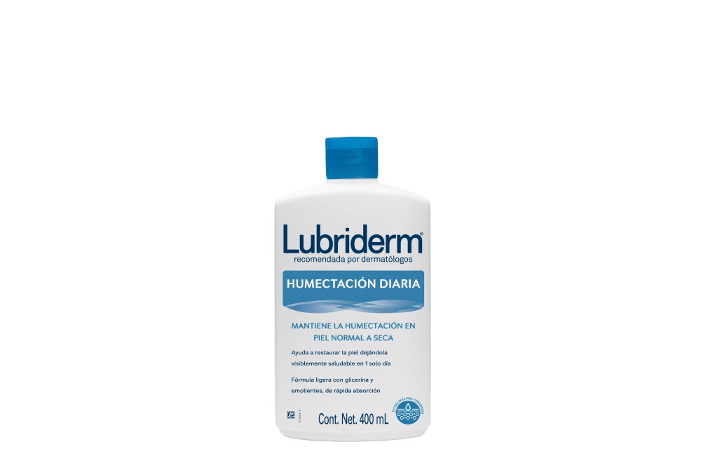 CREMA LUBRIDERM HUMECTACION DIARIA 400 ML