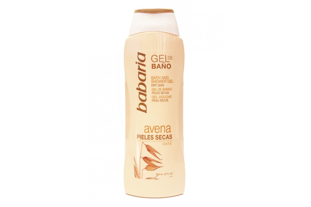 GEL DE BAÑO BABARIA AVENA PIELES CECAS 600 ML