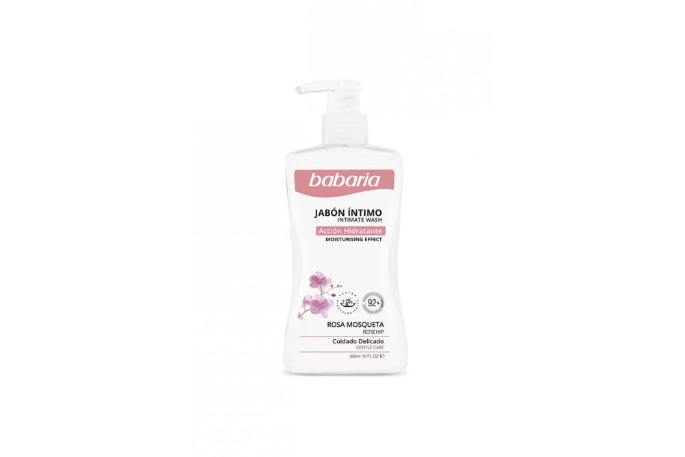 Jabón Intimo Babaria Rosa Mosqueta 300 Ml