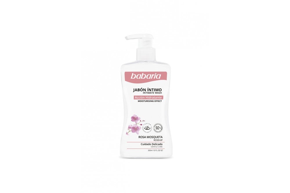 Jabón Intimo Babaria Rosa Mosqueta 300 ml