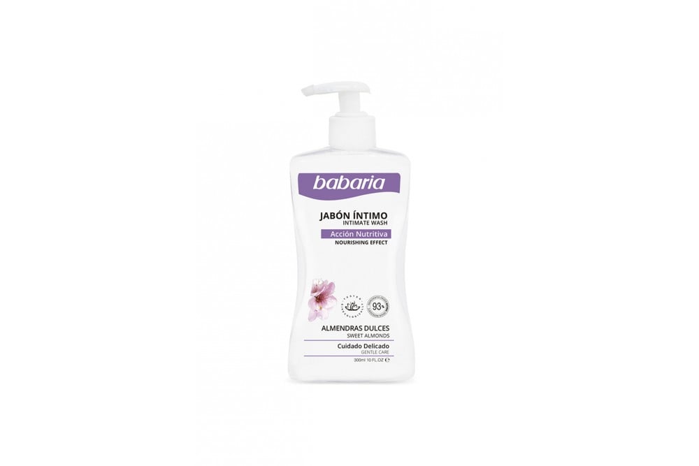 JABON INTIMO BABARIA almendras dulces 300 ml