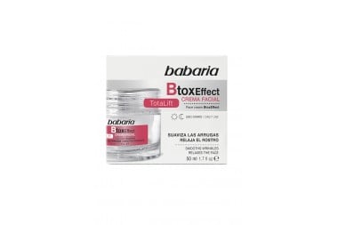 CREMA FACIAL BOTOX BABARIA SUAVIZA ARRUGAS 50 ML