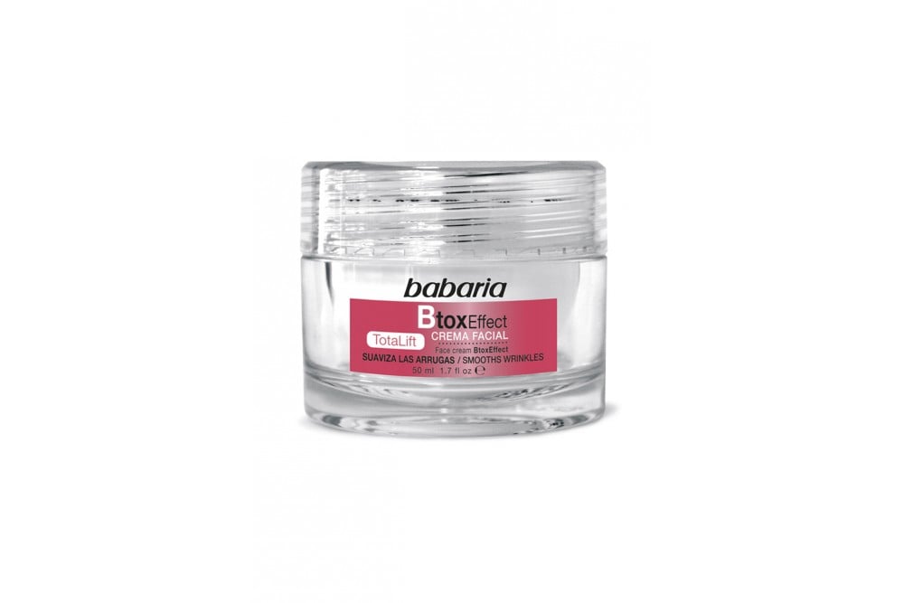 CREMA FACIAL BOTOX BABARIA SUAVIZA ARRUGAS 50 ML