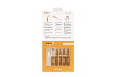 Ampollas Antiox Babaria Vitamina C 10% Pura 5 Unds