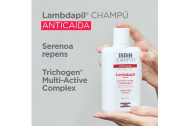 Shampoo Isdin Lambdapil Anticaída 200 Ml