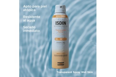 Fotoprotector Isdin Spf 30 Transparente Spray 250 ml