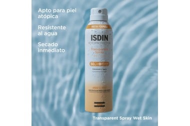 Fotoprotector Isdin Spf 30 Transparente Spray 250 Ml