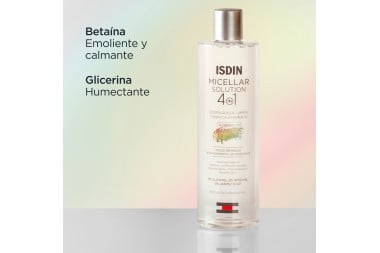Limpiador Facial Micelar Isdin 4 En 1 400 Ml