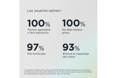 Limpiador Facial Micelar Isdin 4 En 1 400 Ml