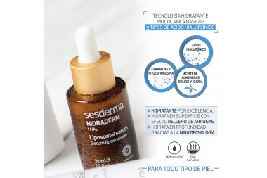 SERUM LIPOSOMAL HIDRADERM HYAL 30 ML