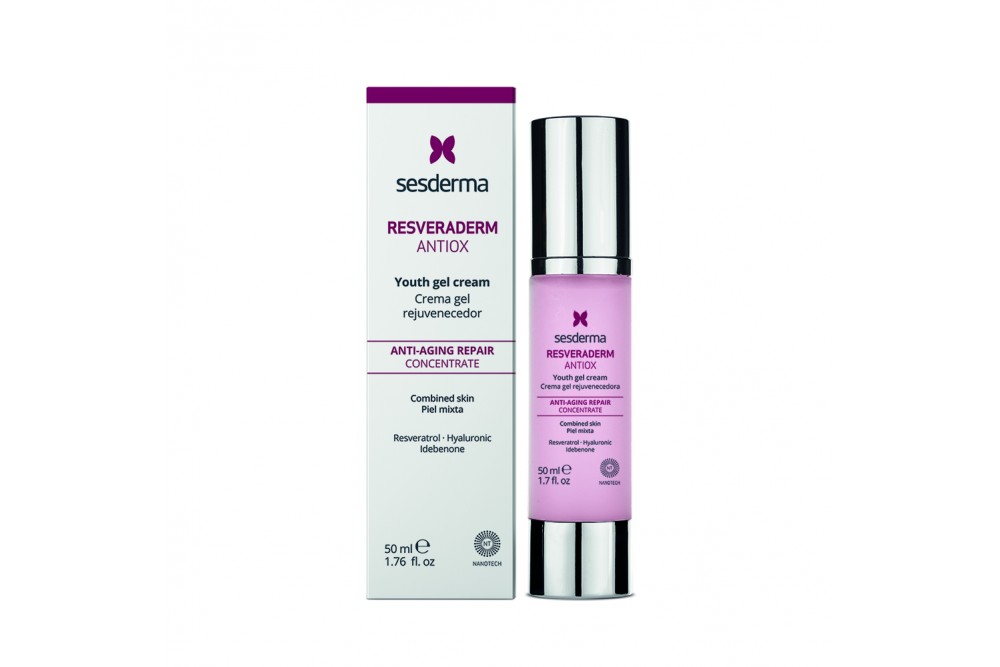 CREMA GEL REJUVENECEDORA RESVERADERM ANTIOX 50 ML