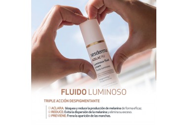 FLUIDO LUMINOSO AZELAC RU SPF 50 SESDERMA 50 ML