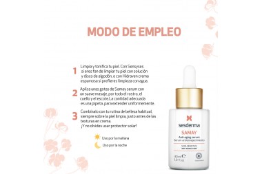 SERUM ANTI-ENVEJECIMIENTO SAMAY 30 ML