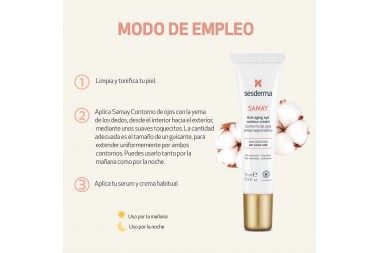 Crema Contorno De Ojos Samay 15 Ml