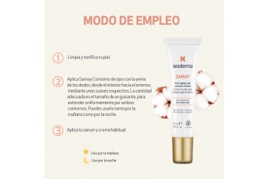 CREMA CONTORNO DE OJOS SAMAY 15 ML