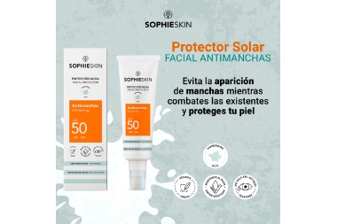 PROTECTOR SOLAR SOPHIESKIN SPF 50 FACIAL ANTIMANCHAS 50 ML