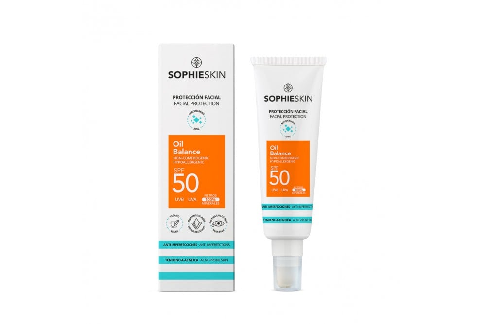 Protector Solar Sophieskin Spf 50 Oil Balance 50 Ml