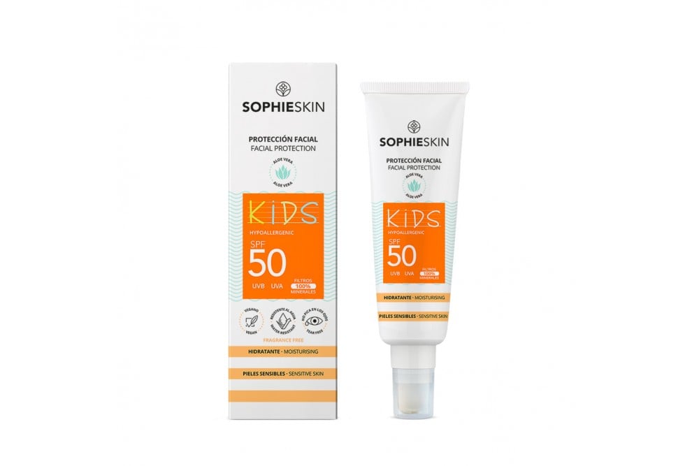 Protector Solar Sophieskin Spf 50 Facial Kids 50 Ml